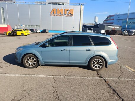 2009 Ford Focus II Рестайлинг, серый, 430000 рублей, вид 2