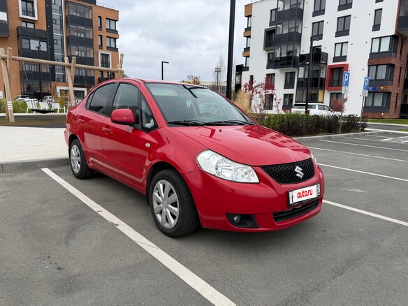 2008 Suzuki SX4 I (Classic), красный, 529000 рублей - вид 1