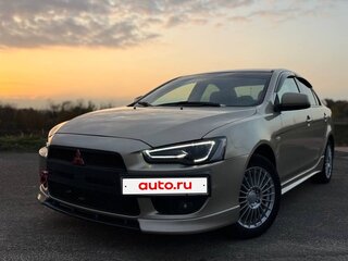 2007 Mitsubishi Lancer X, бежевый, 730000 рублей, вид 1