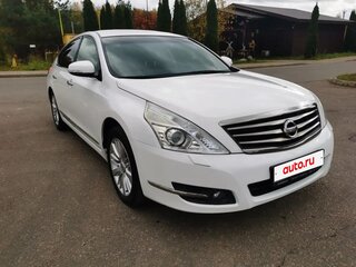 2013 Nissan Teana II (J32) Рестайлинг, белый, 1490000 рублей, вид 2