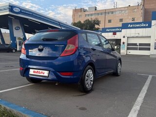 2012 Hyundai Solaris I, синий, 599000 рублей, вид 3