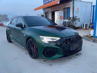 2024 Audi A3 Sportback 35 TFSI IV (8Y), зелёный, 1910000 рублей, вид 2
