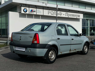 2007 Renault Logan I, серый, 199000 рублей, вид 5