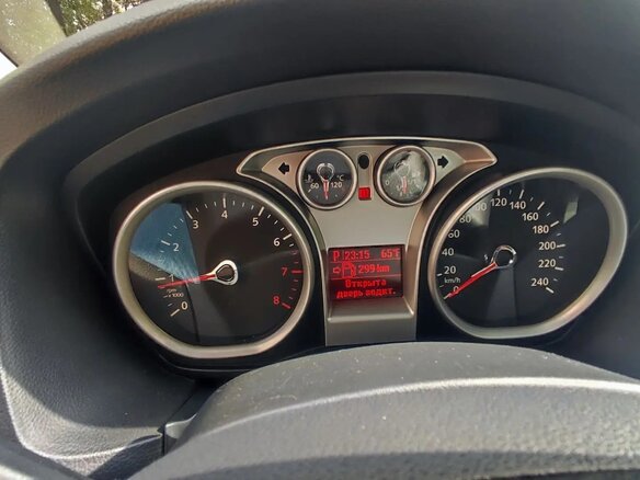 2008 Ford Focus II Рестайлинг, синий, 499990 рублей - вид 7