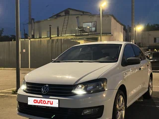 2019 Volkswagen Polo V Рестайлинг, белый, 780000 рублей, вид 2