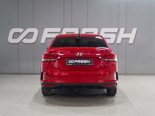 2020 Hyundai Solaris II Рестайлинг, красный, 1649000 рублей, вид 4