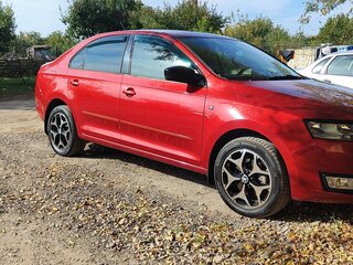 2014 Skoda Rapid I, пурпурный, 970000 рублей, вид 2