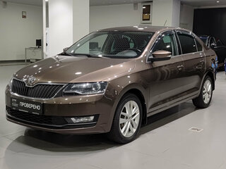 2019 Skoda Rapid I Рестайлинг, коричневый, 1377000 рублей, вид 1