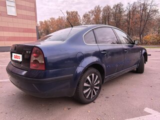 2001 Volkswagen Passat B5 Рестайлинг, синий, 250000 рублей, вид 5