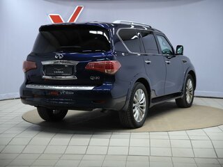 2014 Infiniti QX80 I Рестайлинг, синий, 2490000 рублей, вид 5