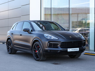 2020 Porsche Cayenne S III, чёрный, 6498000 рублей, вид 3