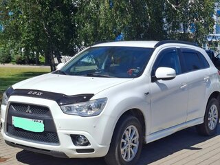 2012 Mitsubishi ASX I Рестайлинг, белый, 1200000 рублей, вид 1