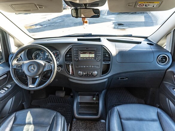 2016 Mercedes-Benz Vito 119 BlueTEC L2 III (W447), чёрный, 3200000 рублей - вид 7