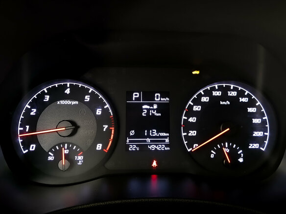 2022 Hyundai Solaris II Рестайлинг, белый, 1580000 рублей - вид 12
