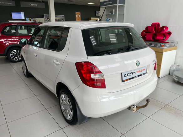 2012 Skoda Fabia II Рестайлинг, белый - вид 8