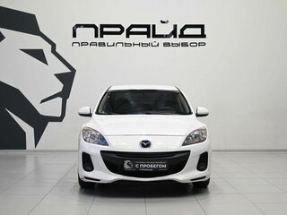 2012 Mazda 3 II (BL) Рестайлинг, белый, 999900 рублей, вид 2