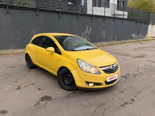 2008 Opel Corsa D, жёлтый, 440000 рублей, вид 1