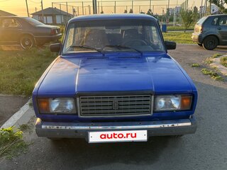 2007 Lada (ВАЗ) 2107, синий, 80000 рублей, вид 2