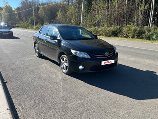 2011 Toyota Corolla X (E140, E150) Рестайлинг, чёрный, 770000 рублей, вид 2