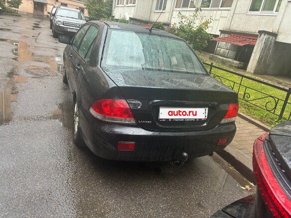 2006 Mitsubishi Lancer IX Рестайлинг, чёрный, 200000 рублей - вид 2
