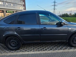 2015 Lada (ВАЗ) Granta I, серебристый, 520000 рублей, вид 4