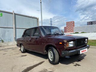 2007 Lada (ВАЗ) 2107, пурпурный, 180000 рублей, вид 4