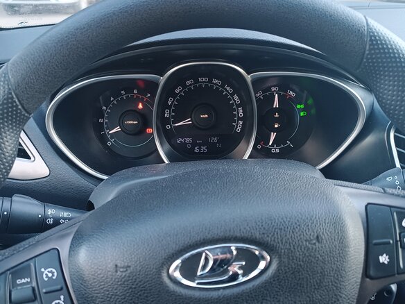 2017 Lada (ВАЗ) Vesta I, серый, 730000 рублей - вид 5
