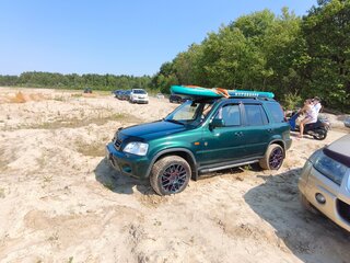 2000 Honda CR-V I Рестайлинг, зелёный, 800000 рублей, вид 2