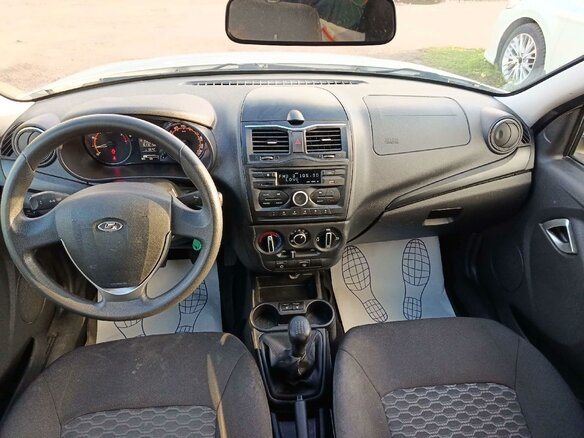 2022 Lada (ВАЗ) Granta I Рестайлинг, белый, 591700 рублей - вид 4