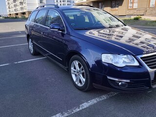 2005 Volkswagen Passat B6, синий, 790000 рублей, вид 3