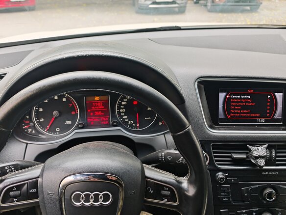 2011 Audi Q5 8tiptronic I (8R), белый, 1300000 рублей - вид 6