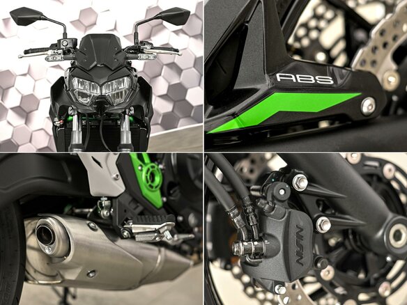 2026 Kawasaki Z 650, чёрный, 925000 рублей - вид 9