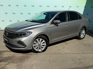 2021 Volkswagen Polo VI, серый, 1795000 рублей, вид 3