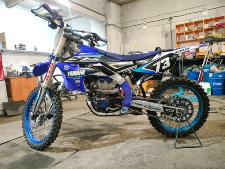 2020 Yamaha YZ250F, синий, 580000 рублей, вид 3