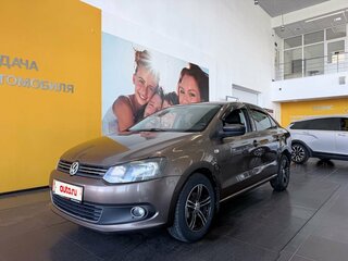 2014 Volkswagen Polo V, коричневый, 759000 рублей, вид 1