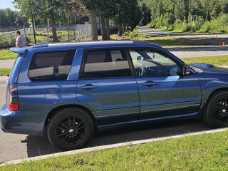 2007 Subaru Forester II Рестайлинг, синий, 1070000 рублей, вид 2