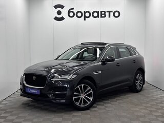 2017 Jaguar F-Pace I, серый, 2500000 рублей, вид 1