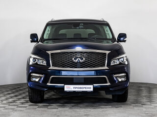 2014 Infiniti QX80 I Рестайлинг, синий, 2099000 рублей, вид 2