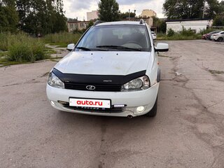 2010 Lada (ВАЗ) Kalina I, белый, 155000 рублей, вид 1