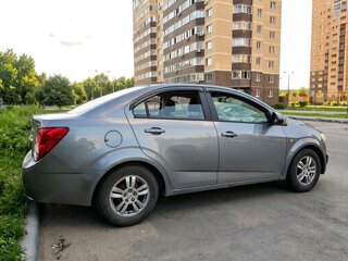 2014 Chevrolet Aveo II, серый, 505000 рублей, вид 5