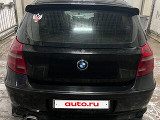 2007 BMW 1 серии 118i I (E81/E82/E87/E88) Рестайлинг, чёрный, 740000 рублей, вид 5