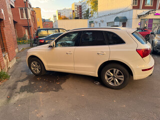 2011 Audi Q5 I (8R), белый, 1450000 рублей, вид 3