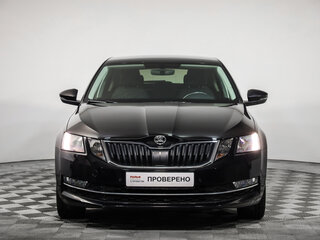 2019 Skoda Octavia III (A7) Рестайлинг, чёрный, 1499777 рублей, вид 2