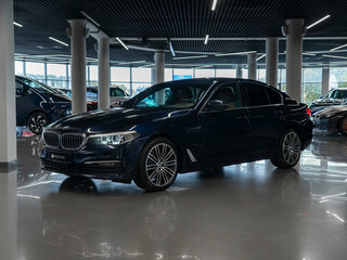 2018 BMW 5 серии 520d xDrive VII (G30/G31/G38), синий, 3280000 рублей, вид 1