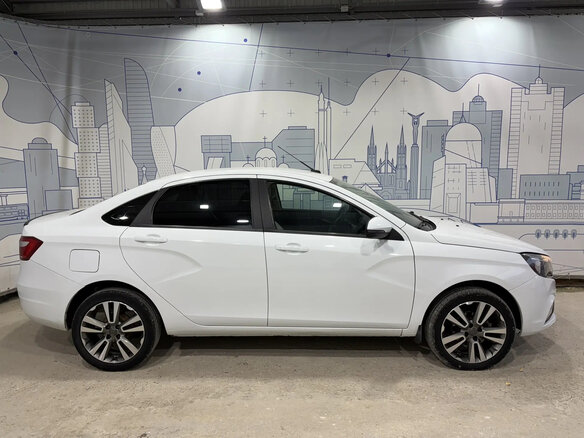 2021 Lada (ВАЗ) Vesta I, белый, 1050000 рублей - вид 5