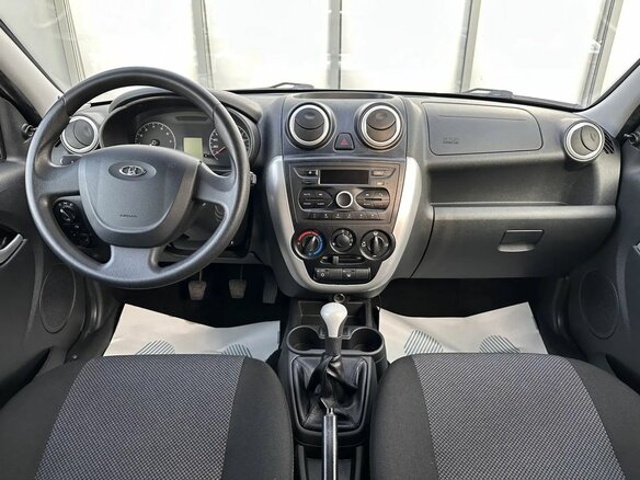 2016 Lada (ВАЗ) Granta I, серый, 570000 рублей - вид 9