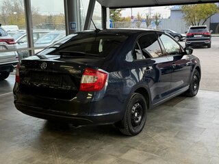 2017 Skoda Rapid I, синий, 889000 рублей, вид 4