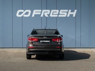 2016 Kia Rio III Рестайлинг, коричневый, 960000 рублей, вид 4