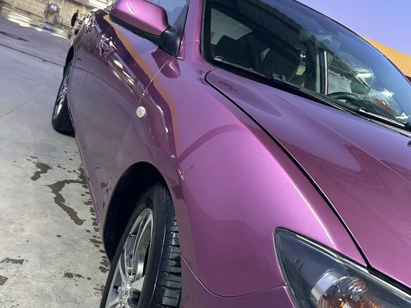 2006 Mazda 3 I (BK) Рестайлинг, фиолетовый, 750000 рублей - вид 6
