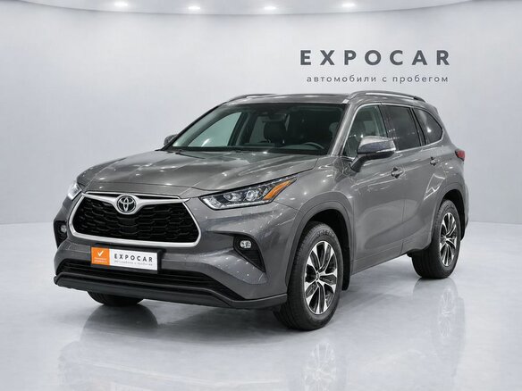 2021 Toyota Highlander IV (XU70), серый